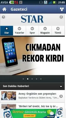 Gazeteci android App screenshot 2